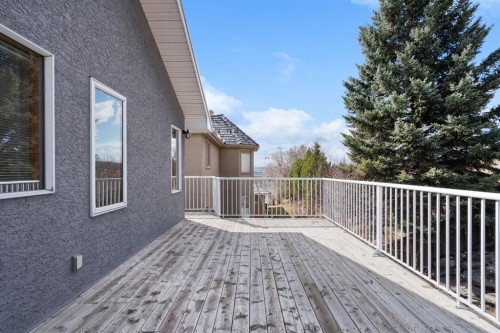 48 Headlands Close, Cochrane, AB - Outdoor With Deck Patio Veranda