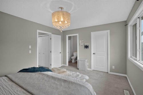 211 Skyview Point Road Ne, Calgary, AB - Indoor Photo Showing Bedroom
