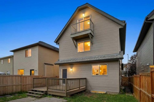 211 Skyview Point Road Ne, Calgary, AB - Outdoor With Deck Patio Veranda With Exterior