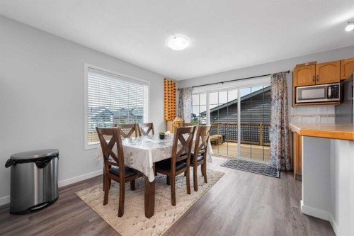 2 Saddlefield Crescent Ne, Calgary, AB - Indoor Photo Showing Dining Room