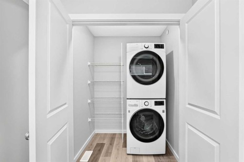 97 Herron Mews Ne, Calgary, AB - Indoor Photo Showing Laundry Room