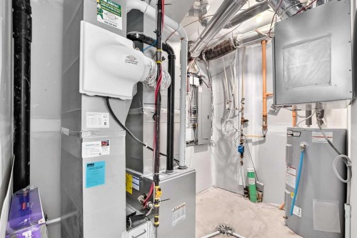 97 Herron Mews Ne, Calgary, AB - Indoor Photo Showing Basement