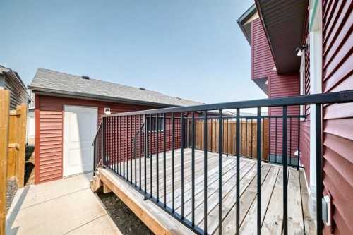 97 Herron Mews Ne, Calgary, AB - Outdoor With Deck Patio Veranda With Exterior