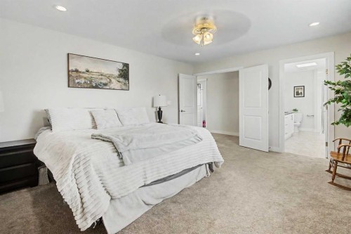 2 Baywater Cape, Airdrie, AB - Indoor Photo Showing Bedroom