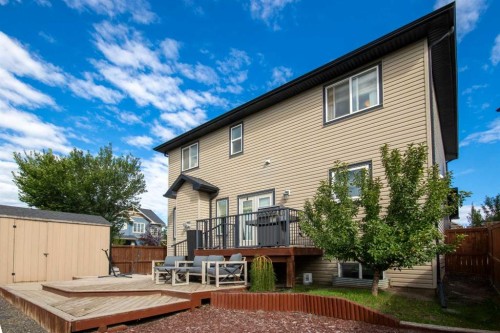 2 Baywater Cape, Airdrie, AB - Outdoor With Deck Patio Veranda