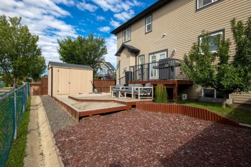 2 Baywater Cape, Airdrie, AB - Outdoor With Deck Patio Veranda