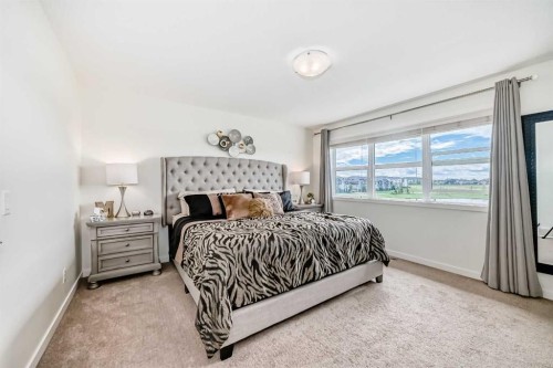 33 Redstone Drive Ne, Calgary, AB - Indoor Photo Showing Bedroom