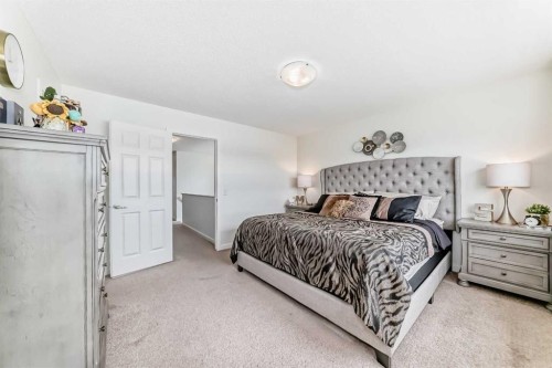 33 Redstone Drive Ne, Calgary, AB - Indoor Photo Showing Bedroom