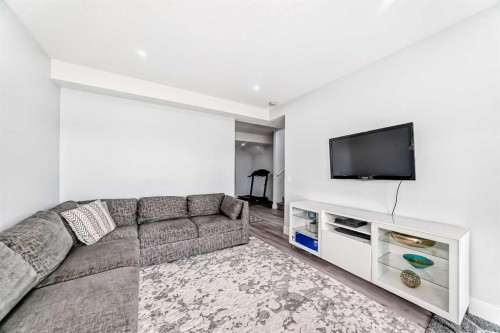 33 Redstone Drive Ne, Calgary, AB - Indoor Photo Showing Living Room