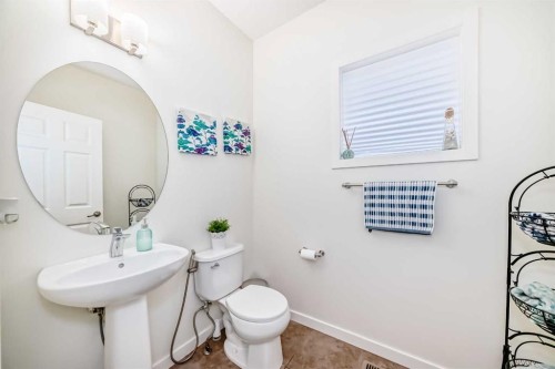 33 Redstone Drive Ne, Calgary, AB - Indoor Photo Showing Bathroom