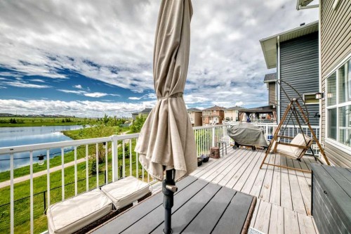 33 Redstone Drive Ne, Calgary, AB - Outdoor With Deck Patio Veranda With Exterior