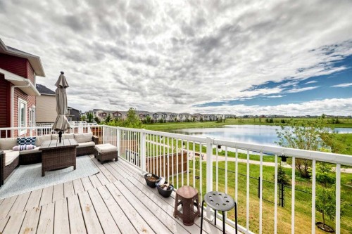 33 Redstone Drive Ne, Calgary, AB - Outdoor With Deck Patio Veranda