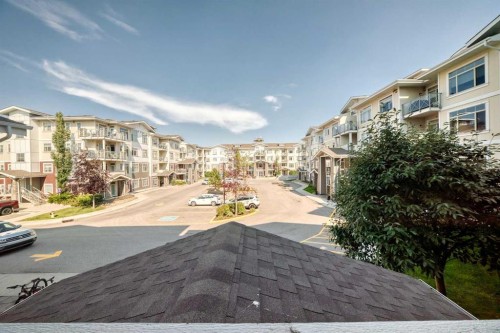 202-10 Auburn Bay Link Se, Calgary, AB - Outdoor With Balcony