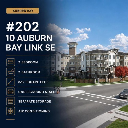 202-10 Auburn Bay Link Se, Calgary, AB - Outdoor