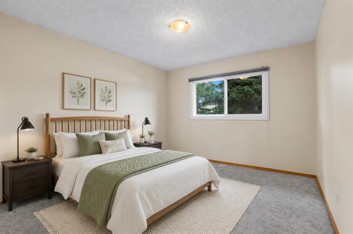 92 Canova Road Sw, Calgary, AB - Indoor Photo Showing Bedroom