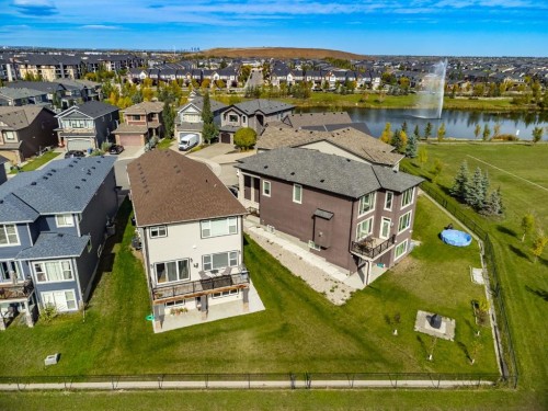 32 Legacy Cove Se, Calgary, AB - Outdoor With Body Of Water With View
