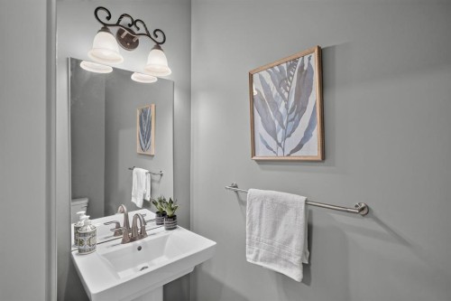 32 Legacy Cove Se, Calgary, AB - Indoor Photo Showing Bathroom