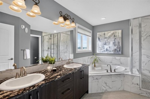 32 Legacy Cove Se, Calgary, AB - Indoor Photo Showing Bathroom