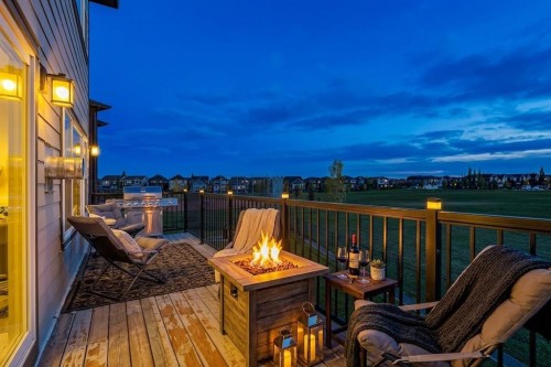 32 Legacy Cove Se, Calgary, AB - Outdoor With Deck Patio Veranda