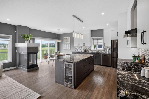 32 Legacy Cove Se, Calgary, AB - Indoor Photo Showing Kitchen With Upgraded Kitchen