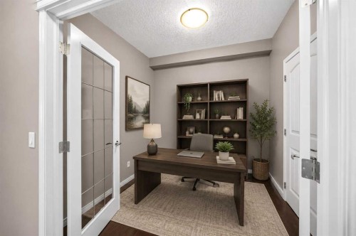 2401-175 Panatella Hill Nw, Calgary, AB - Indoor Photo Showing Office