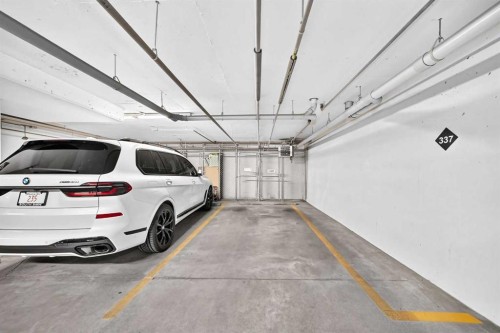 2401-175 Panatella Hill Nw, Calgary, AB - Indoor Photo Showing Garage
