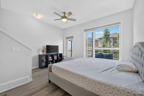 433-301 Redstone Boulevard Ne, Calgary, AB - Indoor Photo Showing Bedroom
