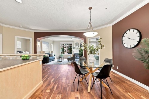 209-59 22 Avenue Sw, Calgary, AB - Indoor Photo Showing Dining Room