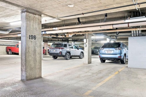209-59 22 Avenue Sw, Calgary, AB - Indoor Photo Showing Garage