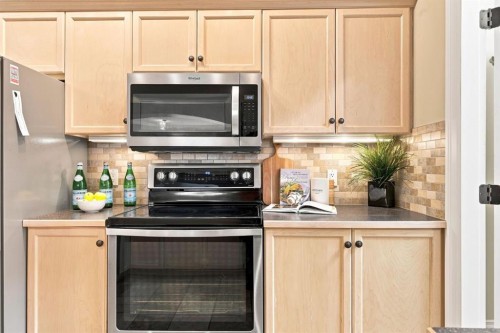209-59 22 Avenue Sw, Calgary, AB - Indoor Photo Showing Kitchen