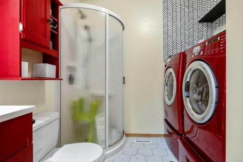 115 5 St, Dalroy, AB - Indoor Photo Showing Laundry Room