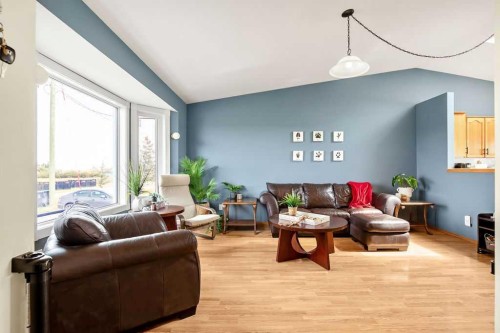 115 5 St, Dalroy, AB - Indoor Photo Showing Living Room