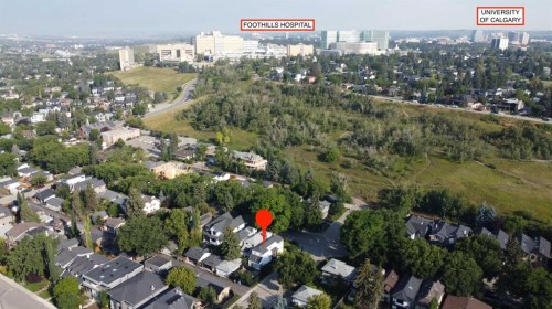 2801 7 Avenue Nw, Calgary, AB - Outdoor With View