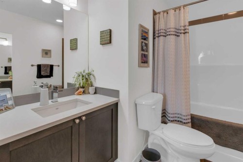 101-30 Shawnee Common Sw, Calgary, AB - Indoor Photo Showing Bathroom