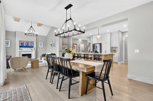 147 Marina Landing Se, Calgary, AB - Indoor Photo Showing Dining Room