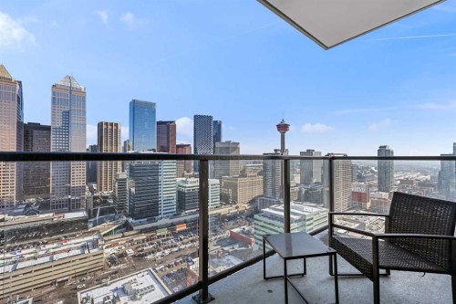 2903-310 12 Avenue Sw, Calgary, AB - Outdoor With Balcony