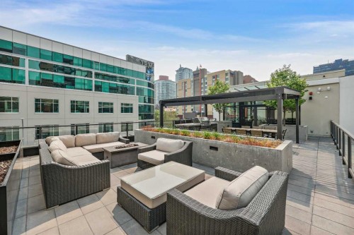 2903-310 12 Avenue Sw, Calgary, AB - Outdoor With Deck Patio Veranda