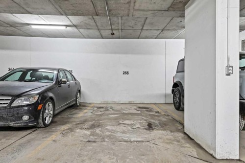 2903-310 12 Avenue Sw, Calgary, AB - Indoor Photo Showing Garage