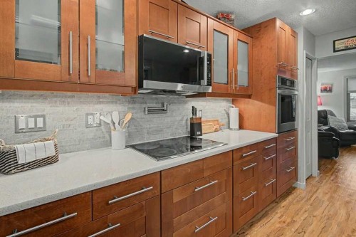 198 Bow Green Crescent Nw, Calgary, AB - Indoor Photo Showing Kitchen With Upgraded Kitchen