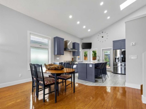115 Wood Valley Court Sw, Calgary, AB - Indoor Photo Showing Dining Room
