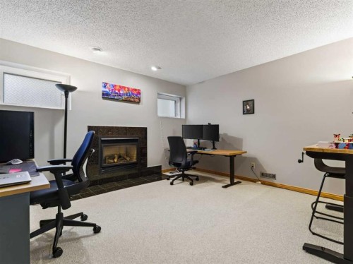 115 Wood Valley Court Sw, Calgary, AB - Indoor Photo Showing Office