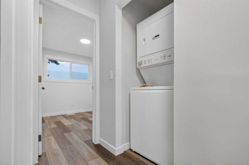 925 Erin Woods Drive Se, Calgary, AB - Indoor Photo Showing Laundry Room