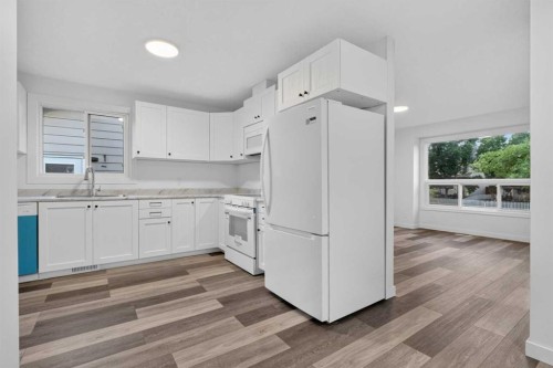 925 Erin Woods Drive Se, Calgary, AB - Indoor Photo Showing Kitchen
