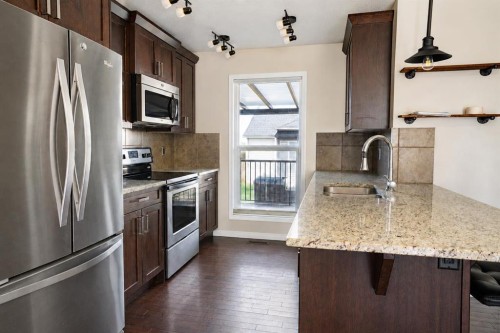 149 Walden Parade Se, Calgary, AB - Indoor Photo Showing Kitchen With Stainless Steel Kitchen With Upgraded Kitchen