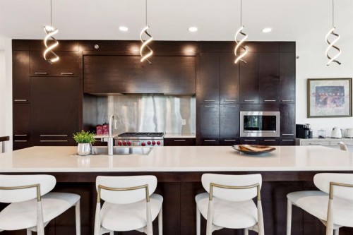 424 Aspen Meadows Hill Sw, Calgary, AB - Indoor Photo Showing Dining Room