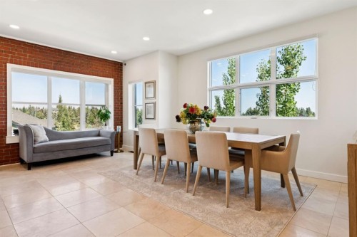 424 Aspen Meadows Hill Sw, Calgary, AB - Indoor Photo Showing Dining Room