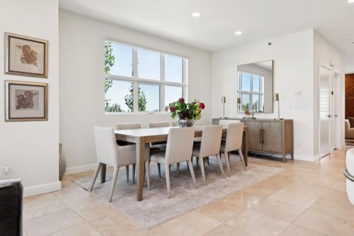 424 Aspen Meadows Hill Sw, Calgary, AB - Indoor Photo Showing Dining Room