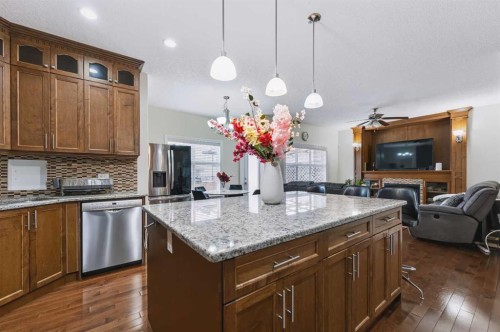 8245 Saddlebrook Drive Ne, Calgary, AB - Indoor Photo Showing Kitchen With Upgraded Kitchen
