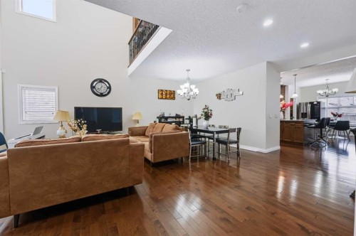 8245 Saddlebrook Drive Ne, Calgary, AB - Indoor Photo Showing Living Room