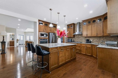 8245 Saddlebrook Drive Ne, Calgary, AB - Indoor Photo Showing Kitchen With Upgraded Kitchen